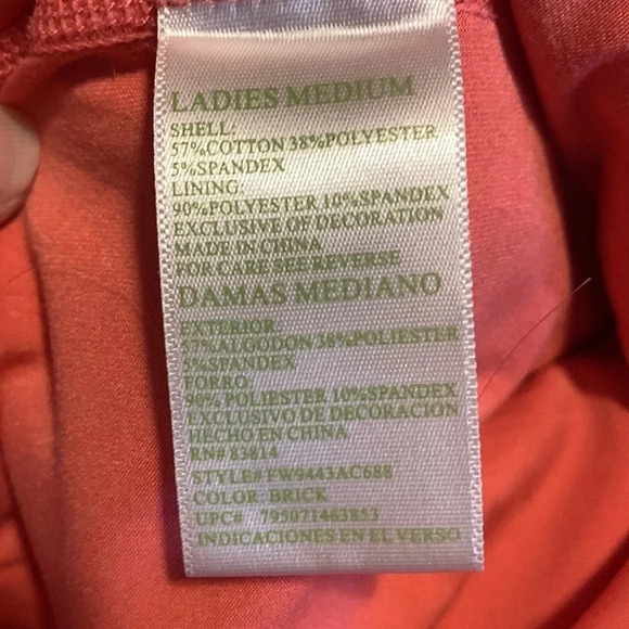 Green Tea Women’s Heather Knit Casual Skort size medium - Picture 6 of 6